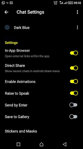 Black Chat - imos screenshot 2