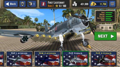 Air Combat Pilot: WW2 Pacific 4 تصوير الشاشة