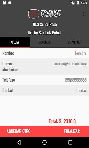 TriBike Transport App screenshot 3