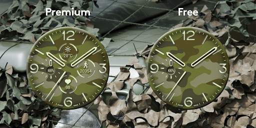 Officer Army Watch Face screenshot 2