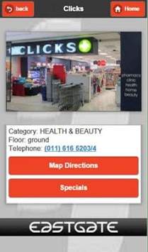 Eastgate Shopping Centre App screenshot 3
