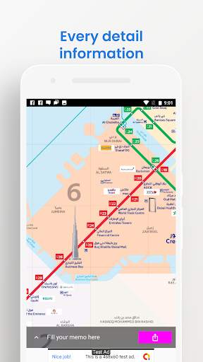 Dubai Metro Tram Bus Travel screenshot 5