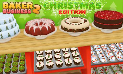 Baker Business 2: Cake Tycoon - Christmas Edition screenshot 1