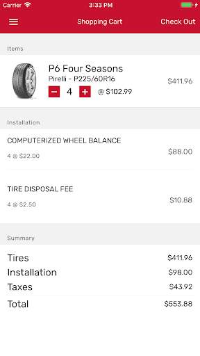 Allen Tire Company screenshot 3