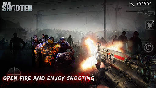 Death Shooter 3D : CS & Zombie 2 تصوير الشاشة