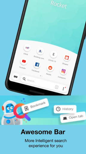 Rocket — Fast and Lightweight Web Browser screenshot 2