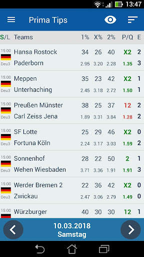 Fußball Vorhersagen PrimaTips screenshot 2