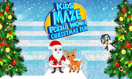 Kids Maze : Educational Puzzle Christmas Fun screenshot 6