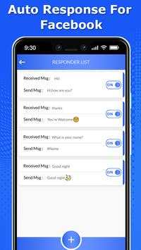 Auto Response For FaceBook screenshot 2