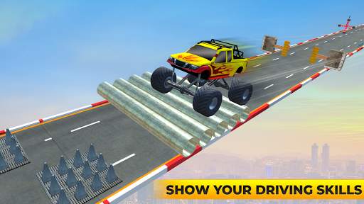 Monster Truck Stunt Drive: Fun Truck Driving Game screenshot 4