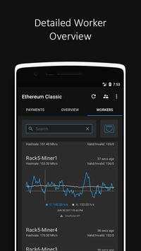 Ethermine Monitor (Ethereum & Ethereum Classic) screenshot 3
