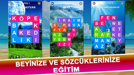 Kelime Arama Yapboz: Gizli Kelimeler Oyunu Bul screenshot 4