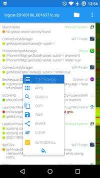 Logcat Lite FREE screenshot 1