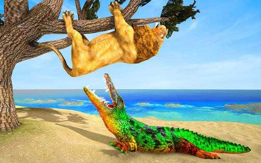 Wild Crocodile Attack: Angry Crocodile Simulator screenshot 1