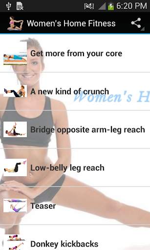 Home Workout for Women's screenshot 1