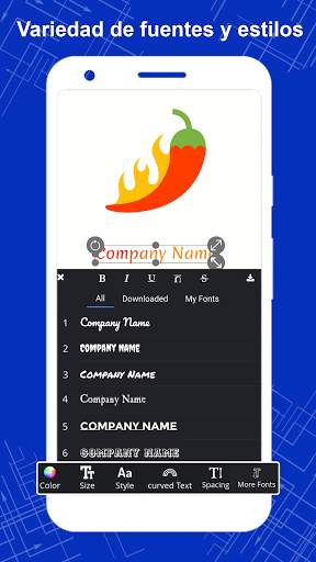 Crear Logos diseño Logotipos screenshot 5