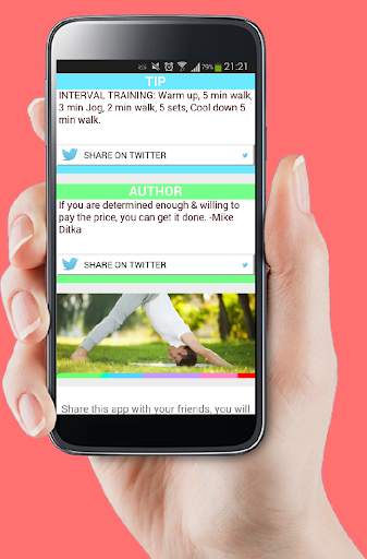 Everyday fitness daily tips screenshot 4