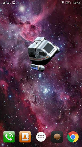 Space Travel Live Wallpaper screenshot 2