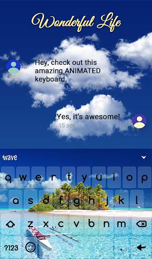 Wonderful Life Wallpaper Theme screenshot 3