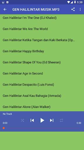 Gen Halilintar Musik Mp3 Cover screenshot 5