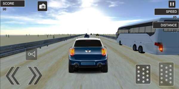 Highway Car Racing Game, Car Driving Traffic 3D screenshot 2