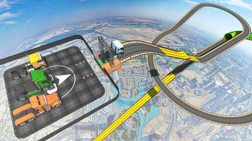 Mega Ramp Transform Racing: Transformer Games screenshot 1