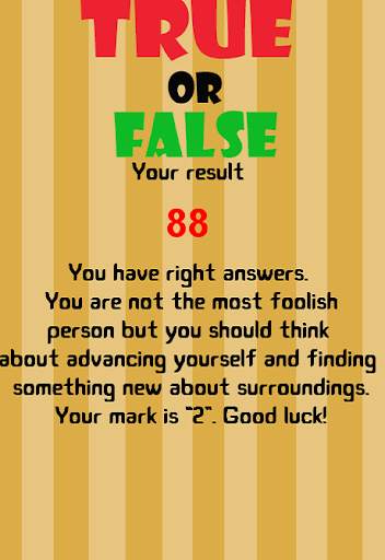 True or False screenshot 4
