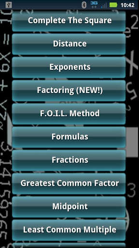 Math Algebra Solver Calculator screenshot 1