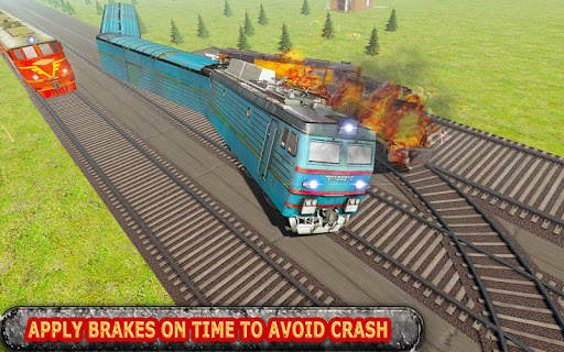 Train Racing Simulator 2019: New Train Games 3D screenshot 3