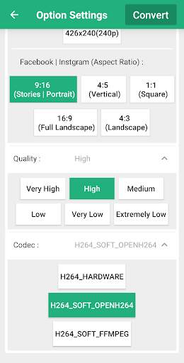 Video Converter -Trim & Cutter 5 تصوير الشاشة