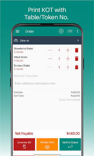 Quickly Restaurant Billing App screenshot 3