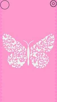 Butterfly Zipper Lock Screen screenshot 7