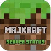 Majkraft Server Status logo