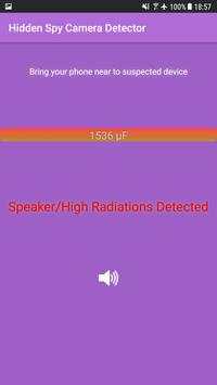 Hidden camera detector - Spy camera finder screenshot 2