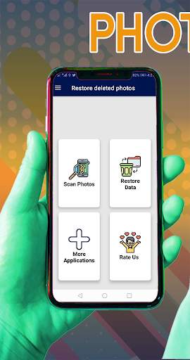 Restore deleted images: photo recovery app screenshot 2