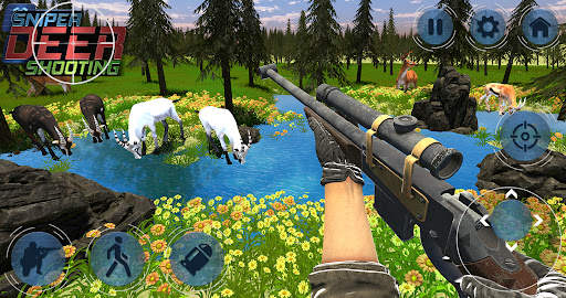 Sniper Deer Shooting Game fun screenshot 2