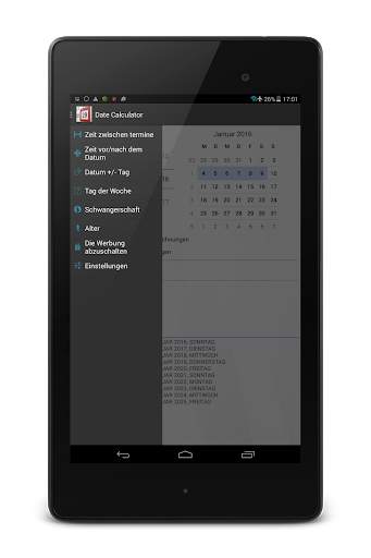 Date (Days) Calculator screenshot 1