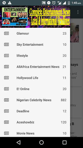 Entertainment News скриншот 1