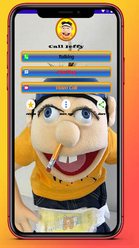 Call Jeffy Puppet  Funny Chat screenshot 1