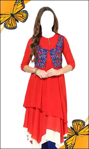 Women Jacket Kurtis Photo Suit screenshot 4