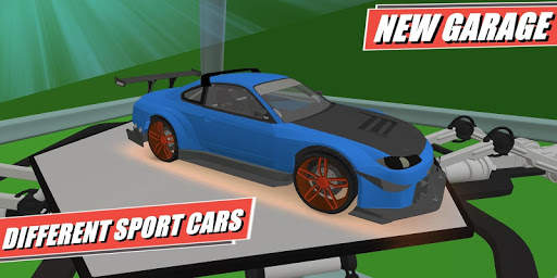 Drift Nissan Silvia Car Driving Simulator screenshot 4