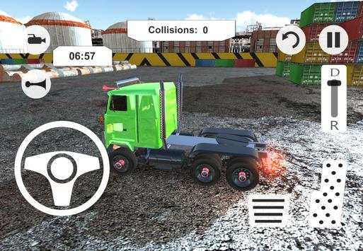 Offroad Cargo Truck Driving Test Simulator screenshot 9