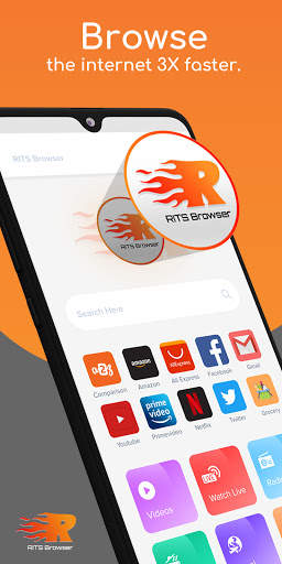 Fast, Safe & Super Browser for your Android Mobile screenshot 1