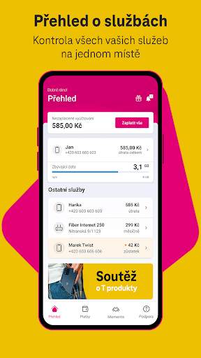 Můj T-Mobile screenshot 1