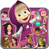 Emoji Fast Talking HD Stickers أيقونة