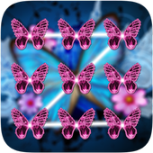 Butterflies Pattern Lock Screen 🦋 icon