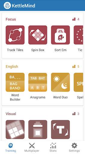 KettleMind - Cognitive & Brain Training Games screenshot 2