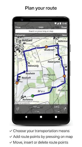 Topo GPS Switzerland screenshot 5