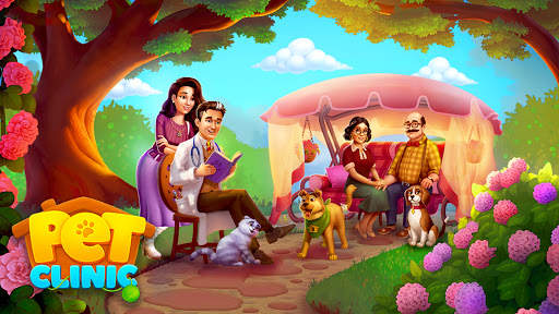 Pet Clinic: Gratis-Rätselspiel mit süßen Tieren screenshot 1