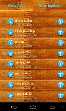 Funny SMS Ringtongs screenshot 2